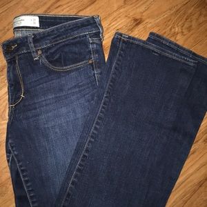 Abercrombie & Fitch 6LONG dark blue Jean